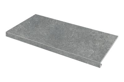 Ступень угловая левая Zeus Ceramica CA`DI PIETRA GRIGIO SZRXPZ8BRR1